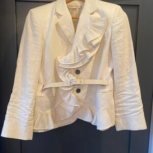 Marc Jacobs Cream linen Blazer